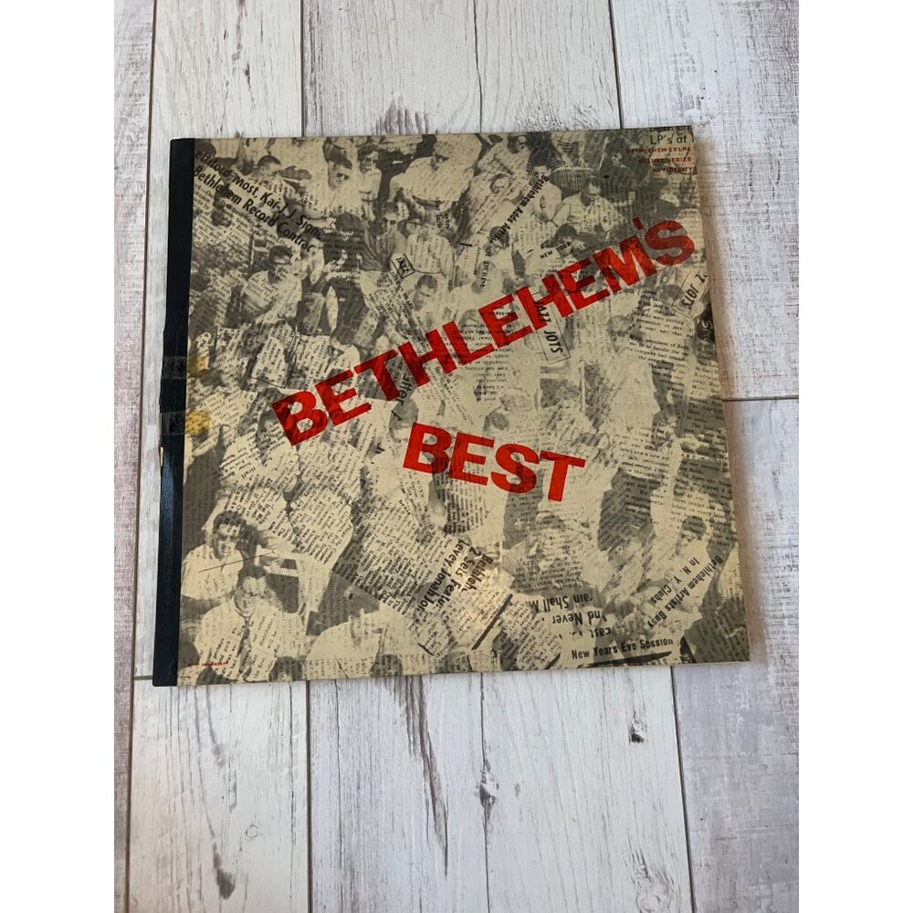 Bethlehem's Best Vinyl Record EXLP-6 Vintage Album Original Cover & Booklet